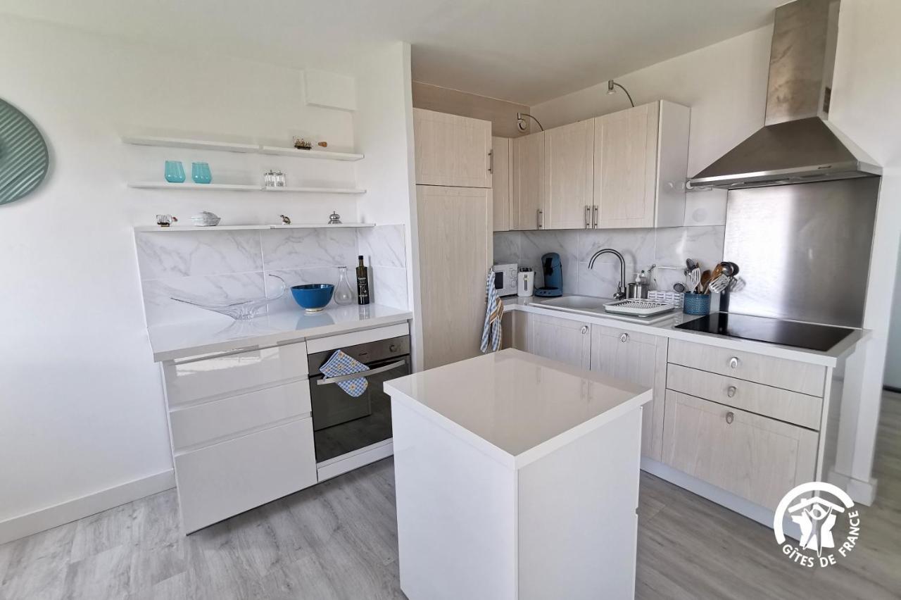 La Sirene - Loft Moderne Et Lumineux Avec Vue Panoramique Sur Mer Mediterranee Et Port De Plaisance フロンティニャン エクステリア 写真